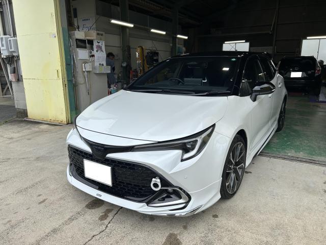 トヨタ　カローラスポーツ　安城市・刈谷市・知立市・豊田市・岡崎市　キズ凹み・修理！安い！

