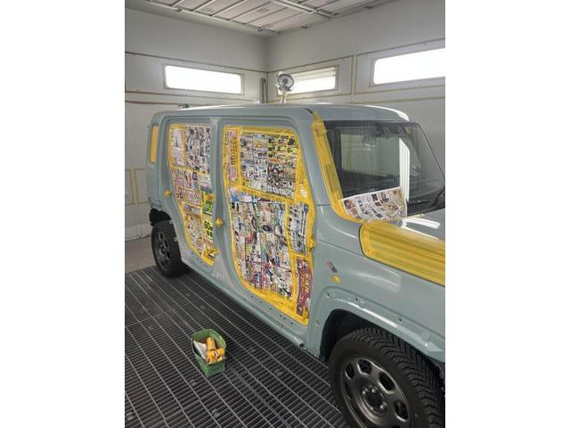 スズキ　ハスラー　安城市・刈谷市・知立市・豊田市・岡崎市　保険修理で工賃最大２０％分をお客様にキャッシュバックします！

