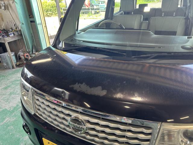 ニッサン　モコ　安城市・刈谷市・知立市・豊田市・岡崎市　きず・へこみ・修理！安い！

