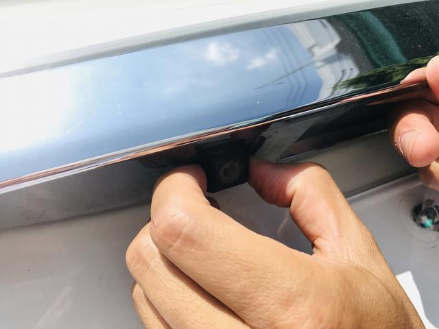 バックモニターのセッティングや・・・