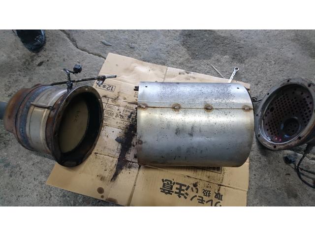 トヨタ　コースター　DPF　DPD　触媒修理