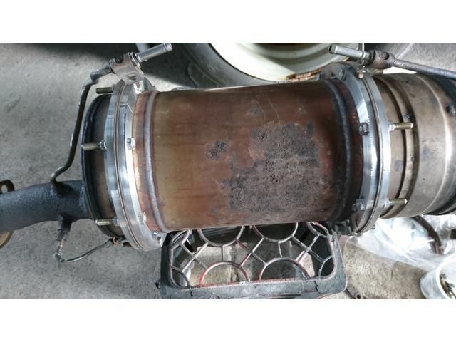 トヨタ　コースター　DPF　DPD　触媒修理