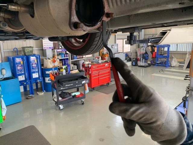 ホンダ シビックタイプR FD2 ジェイズレーシング 中間パイプ エンドマフラー 交換 ホンダ シビックタイプR FD2 ジェイズレーシング 中間パイプ エンドマフラー 交換