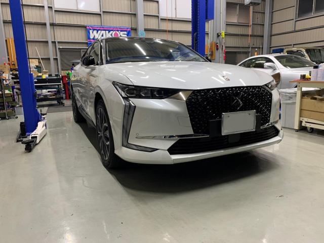 ﾃﾞｨｰｴｽｵｰﾄﾓｰﾋﾞﾙ　DS4　ﾌﾞﾚｰｷｷｬﾘﾊﾟｰ塗装　低ﾀﾞｽﾄﾌﾞﾚｰｷﾊﾟｯﾄﾞ交換　三重県　四日市市　菰野町　四日市ｲﾝﾀｰ　鈴鹿市　桑名市　津市　松阪市　伊勢市　高角駅　桜駅