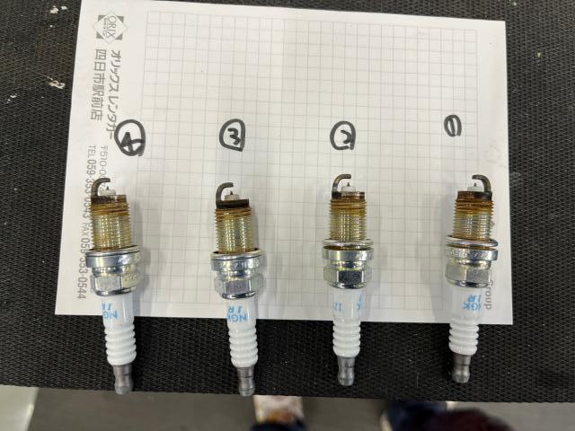 ﾎﾝﾀﾞ　ﾌｨｯﾄRS　ｴﾝｼﾞﾝﾁｪｯｸﾗﾝﾌﾟ点灯　ｴﾝｼﾞﾝ吹け上がらない　ｲｸﾞﾆｯｼｮﾝｺｲﾙ交換　三重県　四日市市　菰野町　四日市ｲﾝﾀｰ　鈴鹿市　川越町　桑名市　津市　松阪市　伊勢市 高角駅　桜駅