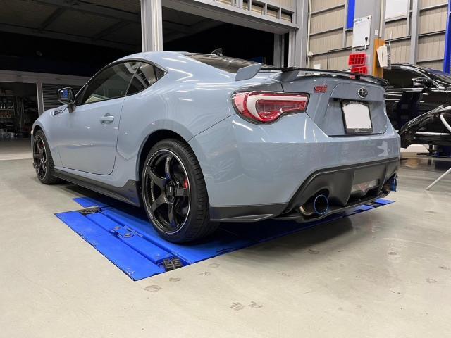 ｽﾊﾞﾙ　BRZ　ｻｲﾄﾞｽﾃｯﾌﾟ　ﾘﾔｱﾝﾀﾞｰｽﾎﾟｲﾗｰ   持込取付 三重県 四日市市 菰野町 四日市ｲﾝﾀｰ 鈴鹿市 川越町 桑名市 津市 松阪市 伊勢市 伊賀市　高角駅　桜駅