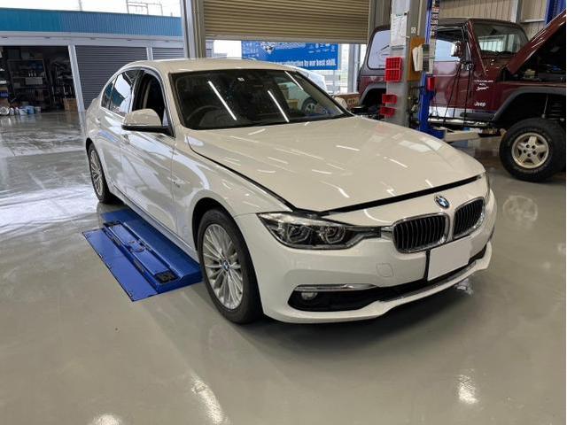 BMW　320i　車検 三重県 四日市市 菰野町 四日市ｲﾝﾀｰ 鈴鹿市 川越町 桑名市 津市 松阪市 伊勢市 伊賀市　高角駅　桜駅