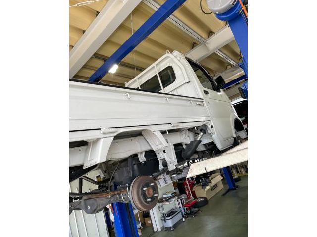 スズキ　キャリィ　車検　点検　ブレーキオイル　交換　ブーツ　刈谷　安城　高浜　知立　東浦　三河　愛知　中古車　新車