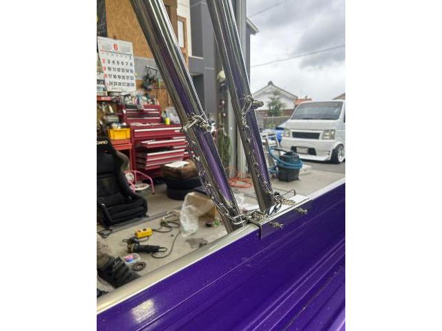 ハイゼットトラック マフラー ワンオフ ワンオフマフラー 竹槍 ハイゼットトラック マフラー ワンオフ ワンオフマフラー 竹槍