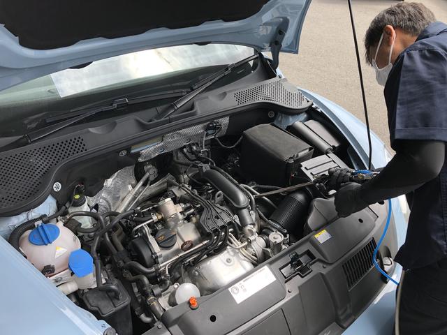 VW ザ・ビートル メンテナンス車検 + α エアコン ガスクリーニング