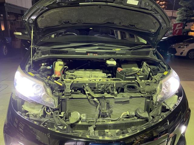 50系エスティマ 純正HIDバルブLED化＋オイル交換（その1