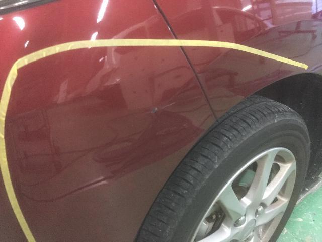 ムーブフロントバンパー修理塗装
安城市からのお客様