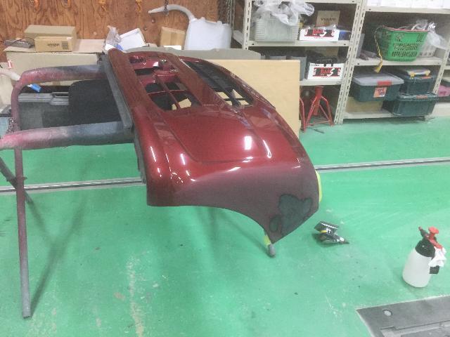 ムーブフロントバンパー修理塗装
安城市からのお客様