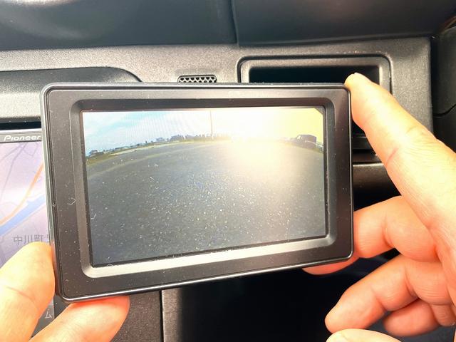 バックモニターの設定もＯＫ