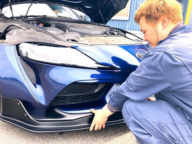 フロントスポイラーや・・・