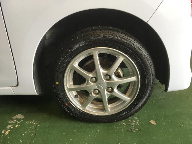 ダイハツ ミライース タイヤ交換 バランス調整 持込 ダンロップ EC202L 155/65R14 名古屋市中川区