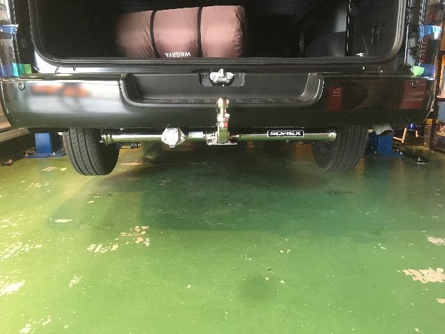 トヨタ ハイエース ワイド ソレックス ヒッチメンバー 持込 取付 トヨタ ハイエース ワイド ソレックス ヒッチメンバー 持込 取付
