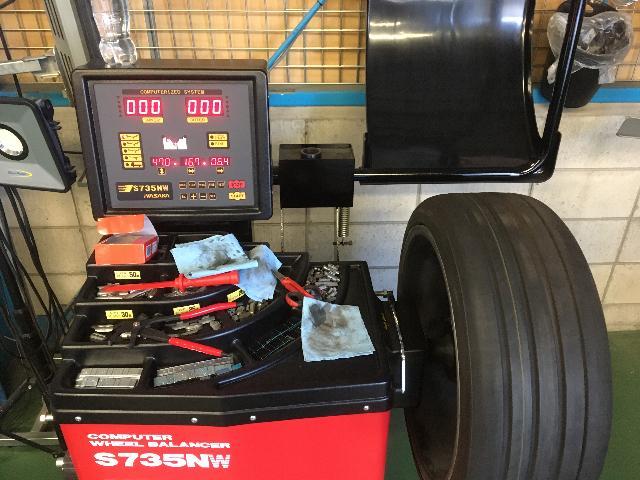 タイヤ組替え 275/30R20 245/40R20 メルセデス Sクラス 名古屋市中川区