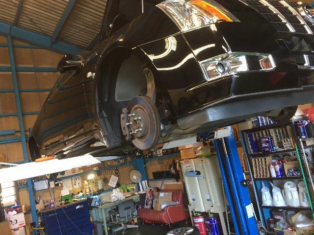 キャデラック CTS V6 車検代行  メンテナンス タイヤ交換、オイル交換、エレメント交換、ブレーキフルード交換、エアクリーナー交換 エアコンフィルター交換 バッテリー交換 名古屋市中川区