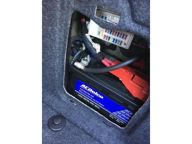 キャデラック CTS V6 車検代行  メンテナンス タイヤ交換、オイル交換、エレメント交換、ブレーキフルード交換、エアクリーナー交換 エアコンフィルター交換 バッテリー交換 名古屋市中川区