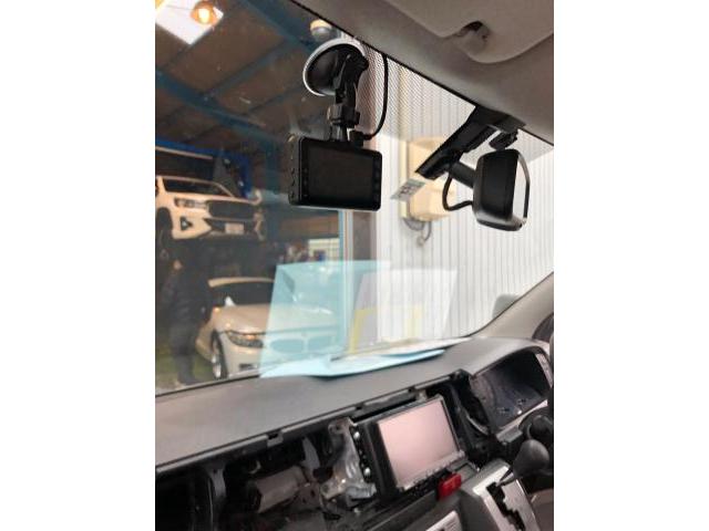 トヨタ　ハイエース　ワイドボディ　ハイルーフ　ドライブレコーダー取付　顔認証モニター取付　名古屋市中川区