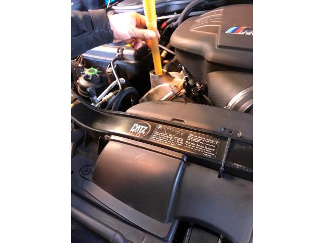 BMW M3 エンジンオイル交換　オイルフィルター交換　ワコーズ エンジンオイル　名古屋市中川区