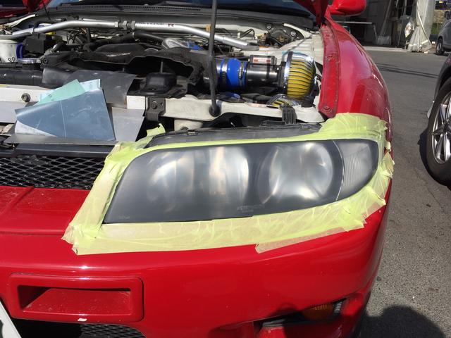 スカイラインGTR　R33　ヘッドライト再生　豊田市　日産　ニッサン