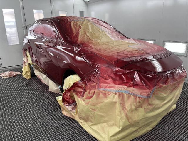 トヨタ　ハリアー　Zレザーパッケージ　６BA-MXUA85　名古屋市緑区鈑金塗装　名古屋市南区ハリアー販売　大府市ハリアー車検　名古屋市瑞穂区中古車販売　整備鈑金作業実績年間5800台超