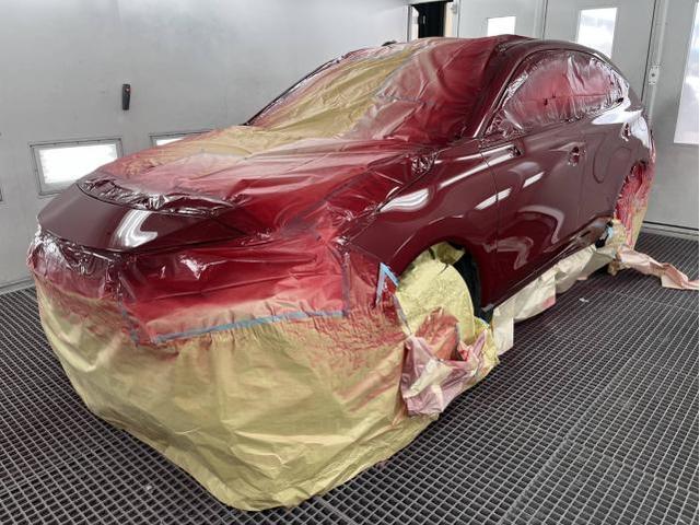トヨタ　ハリアー　Zレザーパッケージ　６BA-MXUA85　名古屋市緑区鈑金塗装　名古屋市南区ハリアー販売　大府市ハリアー車検　名古屋市瑞穂区中古車販売　整備鈑金作業実績年間5800台超