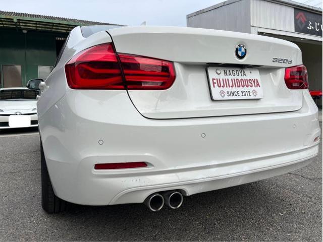ＢＭＷ　３シリーズ　320d　名古屋市緑区輸入車鈑金修理　大府市土日BMW3凹み修理　東海市土日輸入車鈑金見積もり　名古屋市天白区輸入車修理　名古屋市緑区土日BMW車検　整備鈑金作業実績年間5800台超
