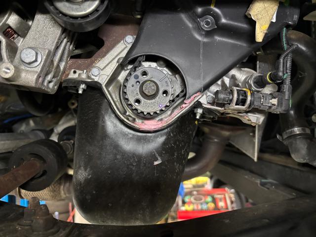 フィアット５００　ABA-31212 タイミングベルト交換　ウォーターポンプ交換　名古屋市緑区土日祝車検　名古屋市南区フィアット修理　大府市チンクエチェント車検　名古屋市天白区フィアット車検　豊明市輸入車修理　整備鈑金実績年間5800台超