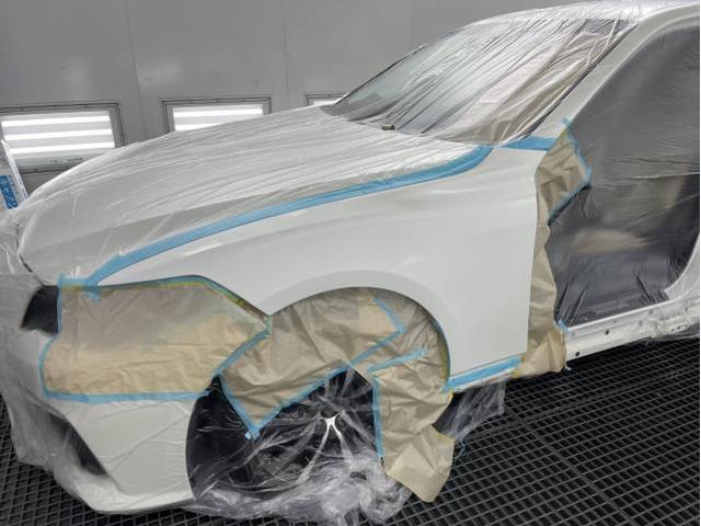 トヨタ　クラウンハイブリッド　S　名古屋市緑区土日キズ・凹み修理　大府市クラウン車検見積もり　名古屋市土日鈑金塗装　豊明市クラウンハイブリッド修理　名古屋市緑区クラウン車検　名古屋市緑区買い取り査定　整備鈑金作業実績年間5800台超