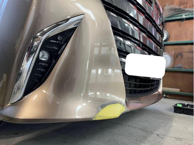 トヨタ　アルファード　Z　名古屋市緑区バンパーすり傷修理　刈谷市土日アルファード鈑金塗装　大府市土日バンパー修理　東海市土日アルファード車検　名古屋市南区アルファード凹み修理　整備鈑金作業実績年間5800台超