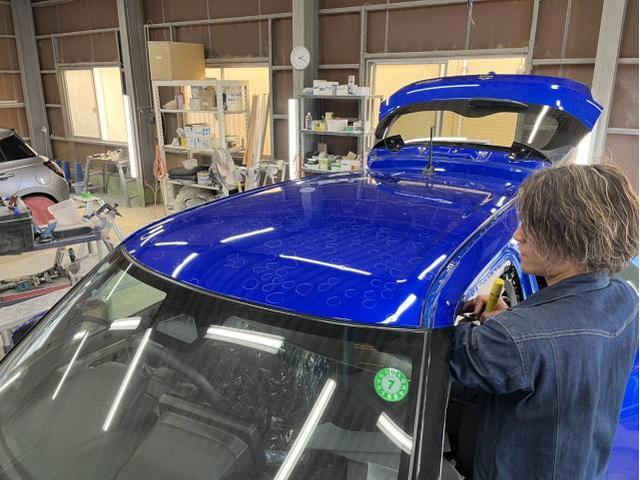 スズキ　スイフトハイブリッドMZ　名古屋市緑区雹害車修理　大府市土日スイフト凹み修理　名古屋市土日鈑金塗装修理　刈谷市土日スイフト車検　愛知雹害車修理見積もり　豊明市土日スイフト修理　整備鈑金作業実績年間5800台超　