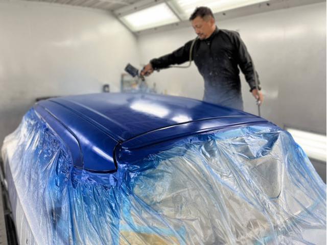 スズキ　スイフトハイブリッドMZ　名古屋市緑区雹害車修理　大府市土日スイフト凹み修理　名古屋市土日鈑金塗装修理　刈谷市土日スイフト車検　愛知雹害車修理見積もり　豊明市土日スイフト修理　整備鈑金作業実績年間5800台超　