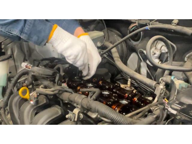 整備士の1日 仕事紹介 仕事密着 名古屋市緑区 整備 車検 板金 塗装 中古車 車検整備 車修理 オイル交換 整備記録 中古車 会社紹介 自動車整備 車点検 整備板金作業実績年間5800台超
