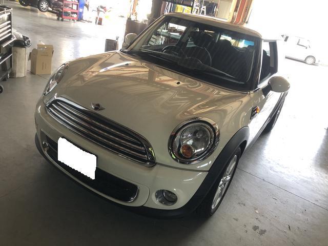 MINI　MINI　バックカメラ取付