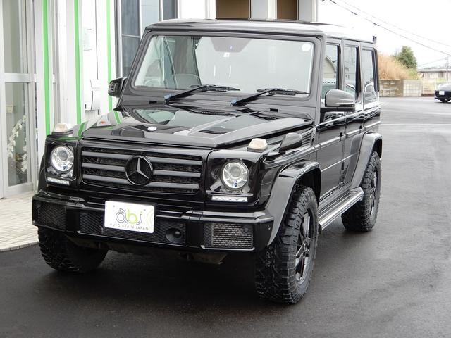 Ｇ－Ｃｌａｓｓ　インナーグリル　スペアタイヤカバー　ブラックアウト　純正ホイール　ブラックペイント　タイヤメーカー　タイヤサイズ変更　オフロード感アップ