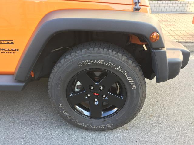 JEEP ラングラー　アンリミテッド ホイール塗装 名古屋市中区 中区よりご来店