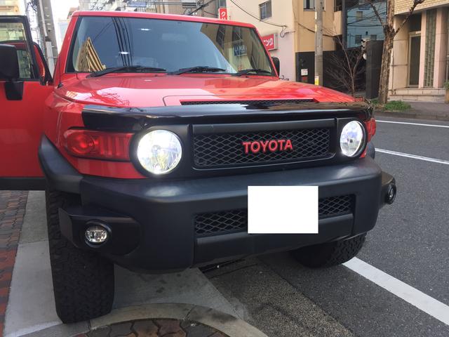 トヨタ Fjクルーザー 外装修理 モール交換 外装交換 Ledヘッドライト取付 Ledポジション Ledナンバー灯 ライセンスランプ交換 バグガード取付 名古屋市瑞穂区からご来店 グーネットピット トヨタ Fjクルーザー 外装修理 モール交換 外装交換 Ledヘッドライト取付 Ledポジション Ledナンバー灯 ライセンスランプ交換 バグガード取付 名古屋市瑞穂区からご来店 グーネットピット