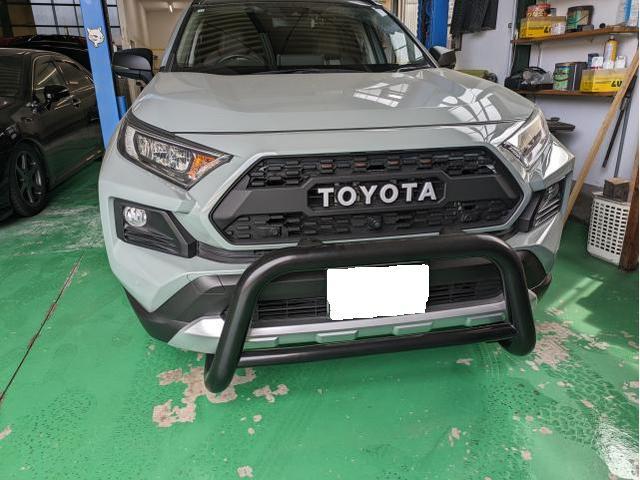 RAV4　グリル交換　フォグランプ交換