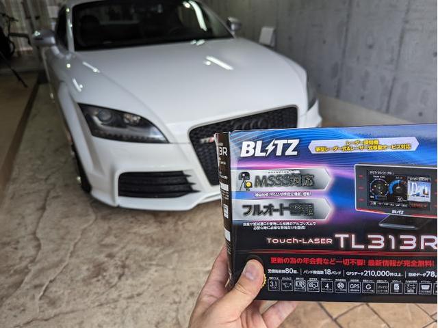 AUDI TT8J レーダー探知機取り付け　愛知県