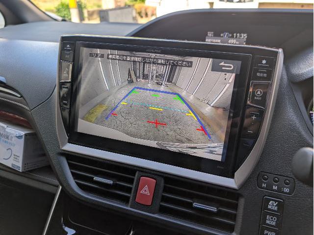 トヨタ　80VOXY　アルパインBIGXのカメラ交換とルームランプLED化