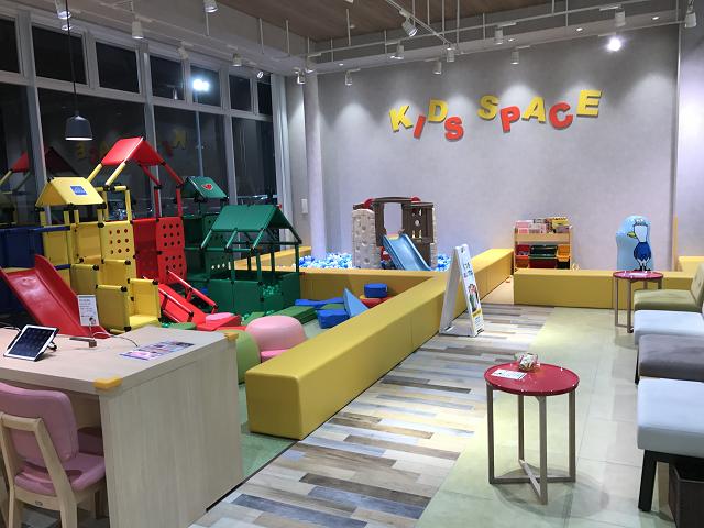 お子様が大喜びのキッズコーナー♪