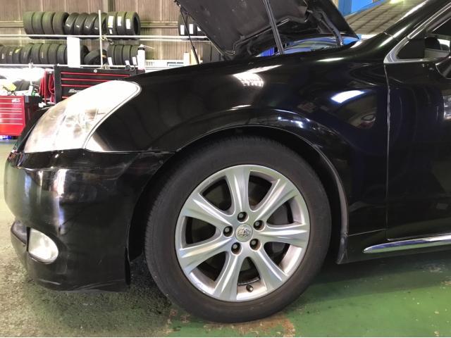 トヨタ クラウンマジェスタ エアサス不良により交換 名古屋 北区 トヨタ クラウンマジェスタ エアサス不良により交換 名古屋 北区