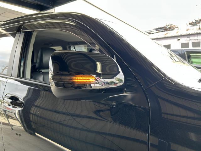 トヨタ　ランドクルーザープラド　取付　ミラーウインカー交換　ウインカー　サイドミラー　ウインカーポジション