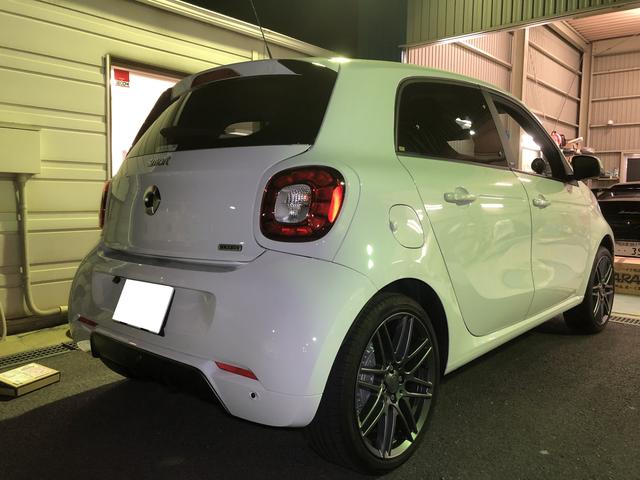 Smart　forfour　スマート　フォーフォー　バックカメラ　ミラー一体型　ドライブレコーダー　取付　愛知　春日井　名古屋　岐阜