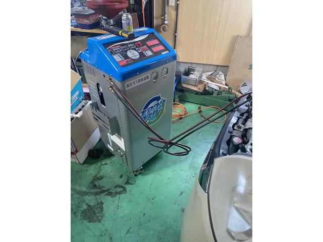 ライフ　エアコンガスクリーニング　一宮市　モトシモータース