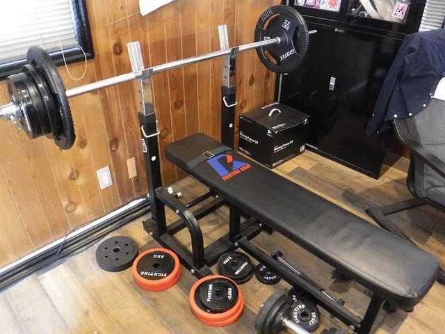 作業の待ち時間に筋トレもできちゃいます。