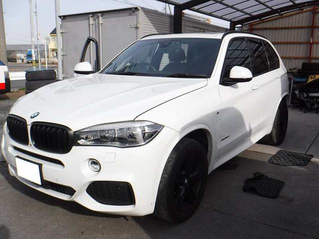 BMW    X5  Mスポーツ　サイドステップ　エアロ　取付　みよし市三好町豊明刈谷東郷豊田名古屋日進天白緑区長久手　